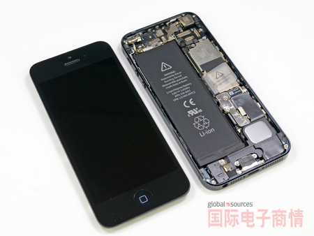 《國際電子商情》拆解iPhone5內無新面孔供應商，三星入冷宮